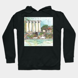 Oakland from the Estuary Hoodie